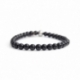 Onyx Bead Bracelet For Man