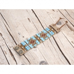 Bracciale donna Texas azzurro