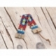 Blue And Red Beads Loom Bracelets For Woman