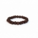 Dark Brown Wood Very Little Beads Bracelet