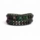 Bracciale donna country chic agata verde