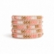 Bracciale donna multicolore spring rosa giallo