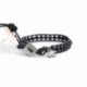 Bracciale uomo fashion nero