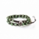 Bracciale tibetano uomo donna verde