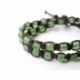 Bracciale tibetano uomo donna verde