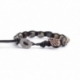 Bracciale tibetano donna diaspro dalmata