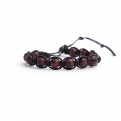 Mahogany Obsidian Tibetan Bracelet For Woman