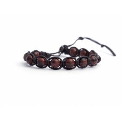 Mahogany Obsidian Tibetan Bracelet For Man