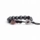 Grey Hematite Tibetan Bracelet For Man