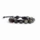 Moss Green Agate Tibetan Bracelet For Man