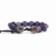 Striped Amethyst Tibetan Bracelet For Woman