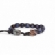 Purple Magnesite Tibetan Bracelet For Man