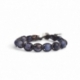 Bracciale tibetano donna magnesite viola