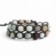 Bracciale tibetano donna amazzonite multicolor 2 giri