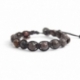 Dove-Gray Polychrome Jasper Tibetan Bracelet For Man