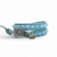 Bracciale donna cristalli color wedgewood